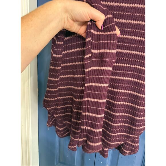 We The Free Kristina Striped Turtleneck Size M - Picture 5 of 7
